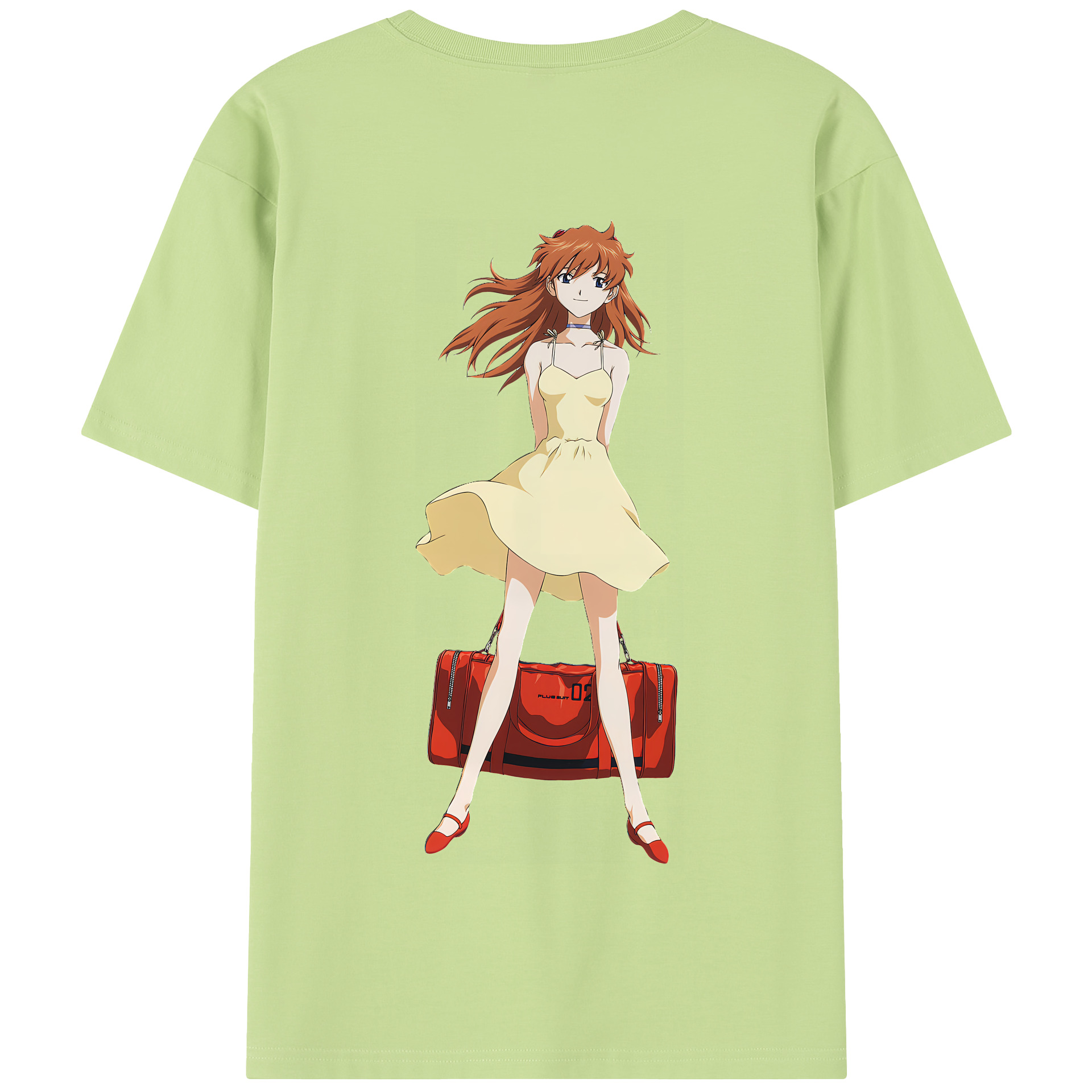 （画像用） EVA 新世紀エヴァンゲリオン 綿100％半袖Tシャツ（背面プリント）